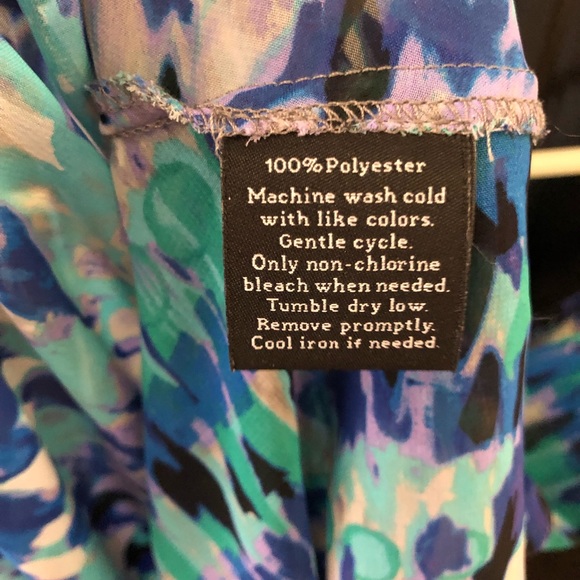 Rock & Republic high low sleeveless blouse Size L - Picture 4 of 5